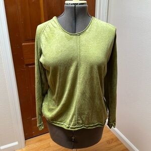 Tommy Bahama Women's L lightweight Green Casual Minimalist Neutral hoodie
